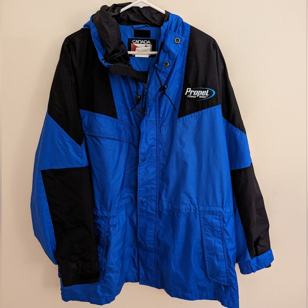 Vintage 2000s Large Blue Canada Propel Coat